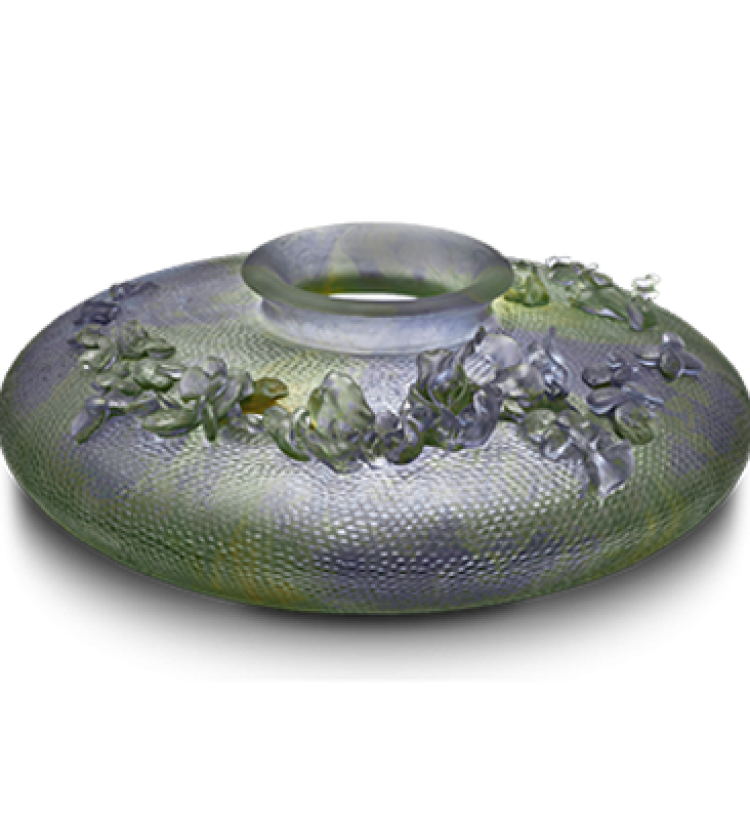 Fantasy Garden Vase Magnum Purple & Green