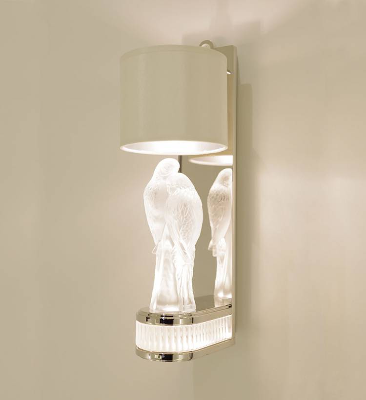 2 PERRUCHES WALL SCONCE BY PIERRE-YVES ROCHON