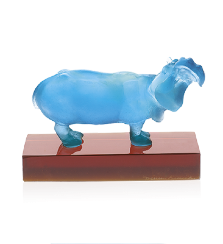 Turquoise hippopotamus