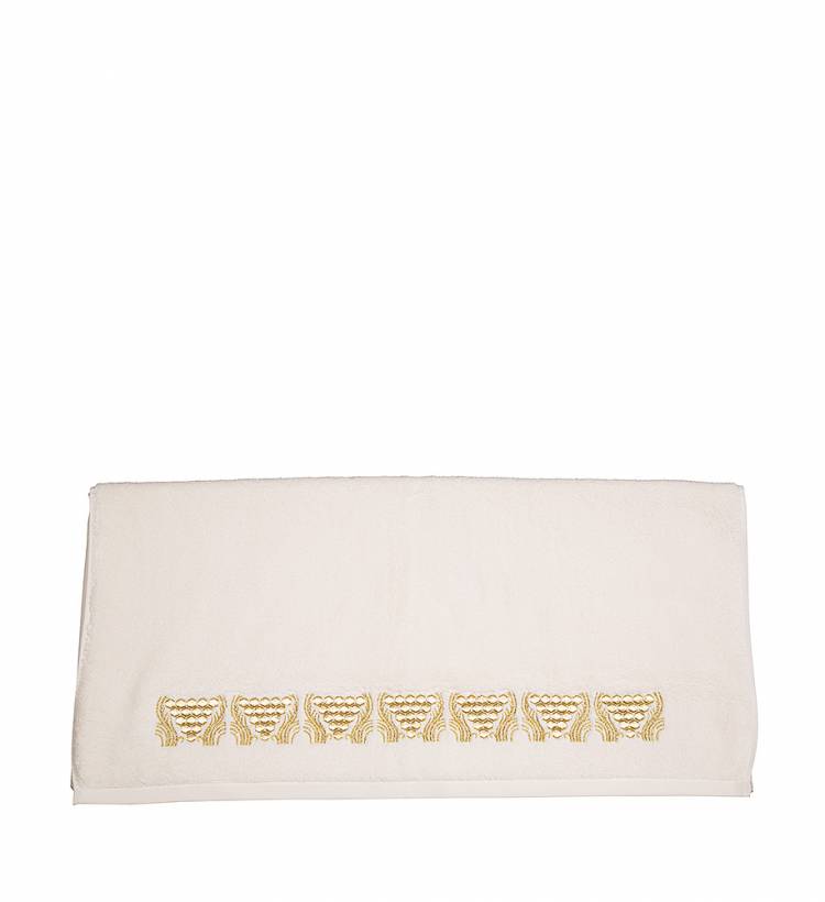 RAISINS EMBROIDERED BATH TOWEL