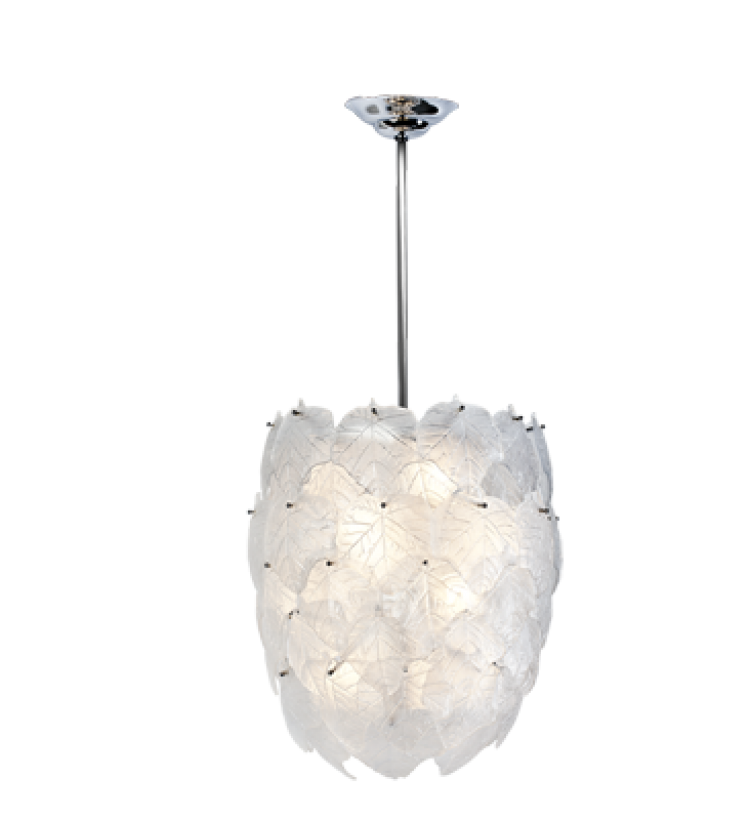 White Eden chandelier by Martyn Lawrence Bullard