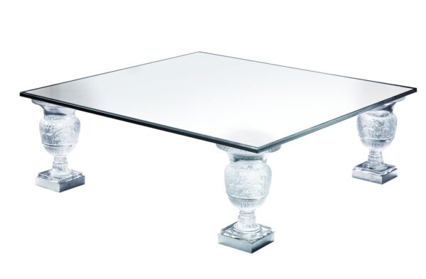 VERSAILLES TABLE FEET CLEAR (1 unit)