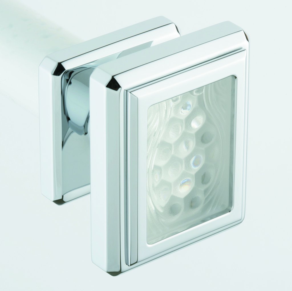 METROPOLIS CABINET KNOB CHROME THG