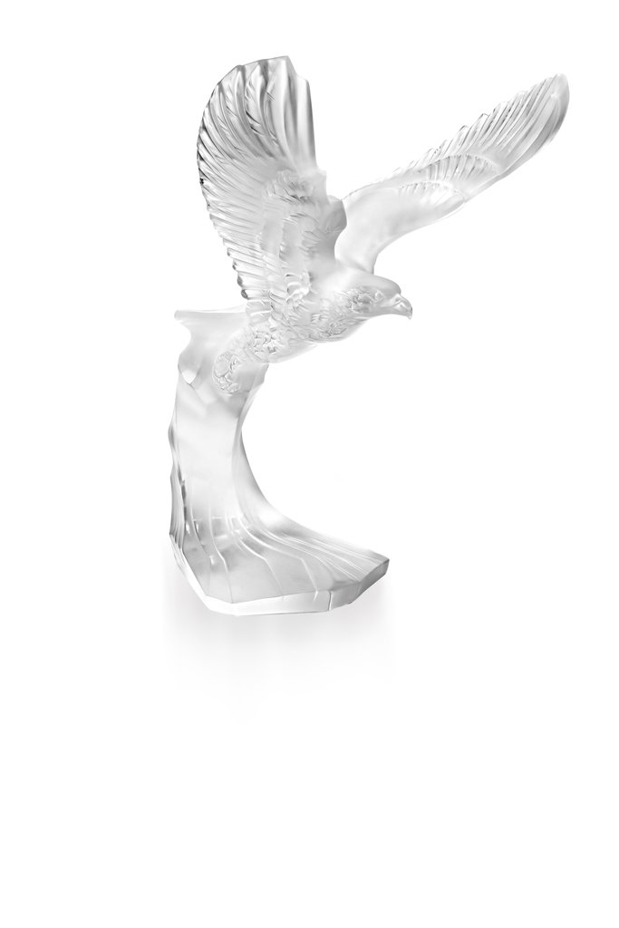 GOLDEN EAGLE SCULPTURE CLEAR