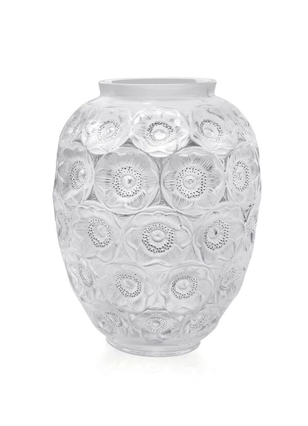 ANEMONES VASE LS CLEAR BLACK EN. NUM