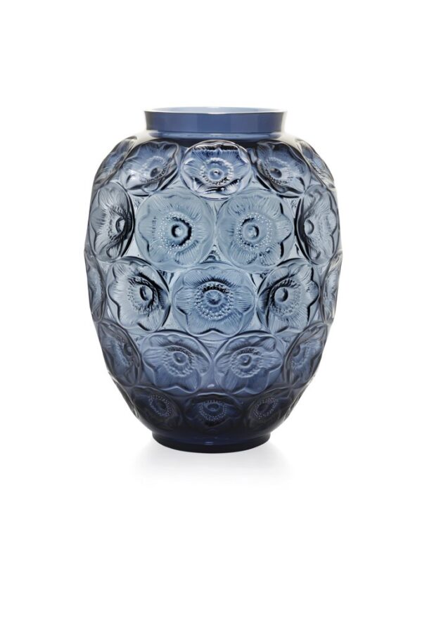 ANEMONES VASE LS BLUE WHITE.ENAM 188P.