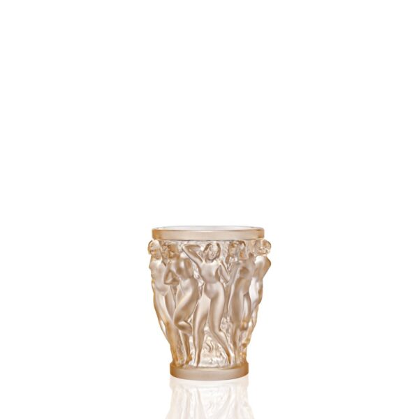 BACCHANTES VASE SS GOLD LUSTER