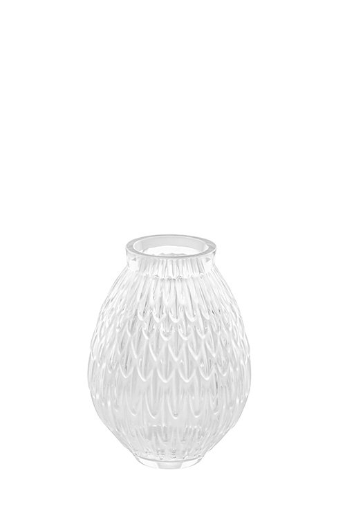 PLUMES VASE SS CLEAR