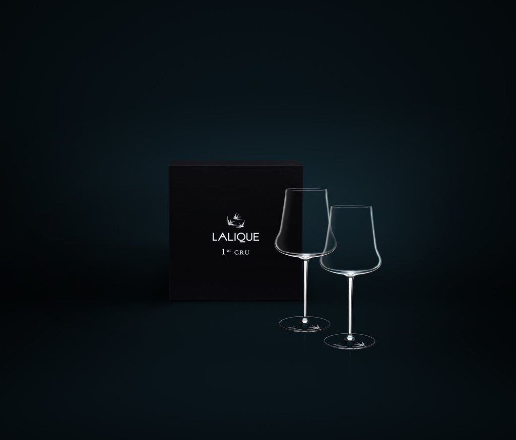 2 WINE GLASSES 1ER CRU