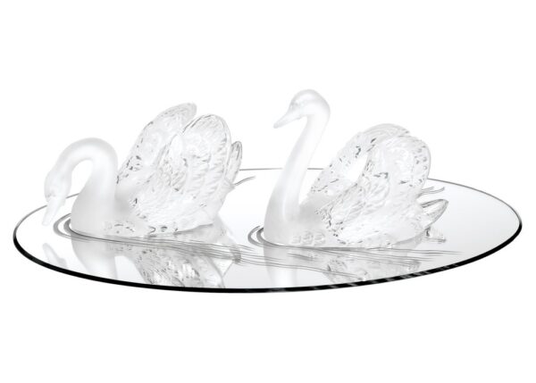 SWAN MIRROR OVAL LG