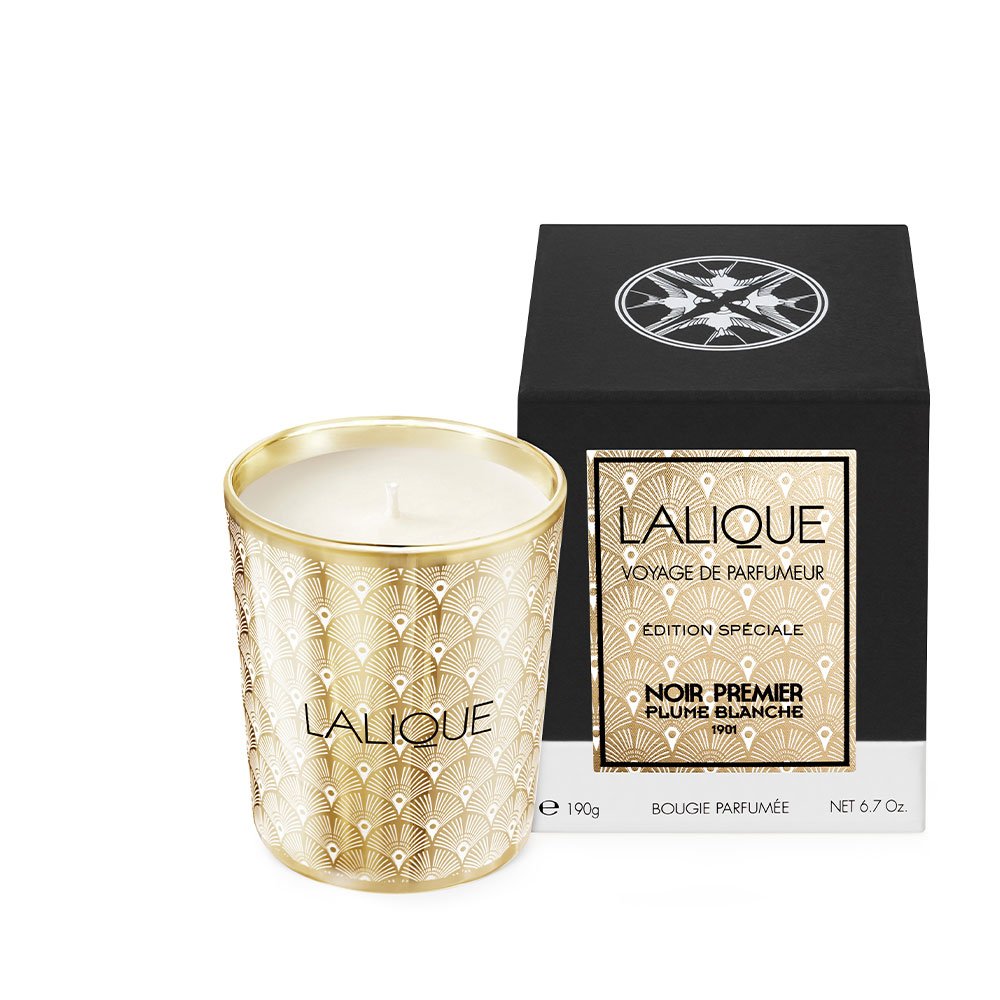 CANDLE 190G WHITE FEATHER