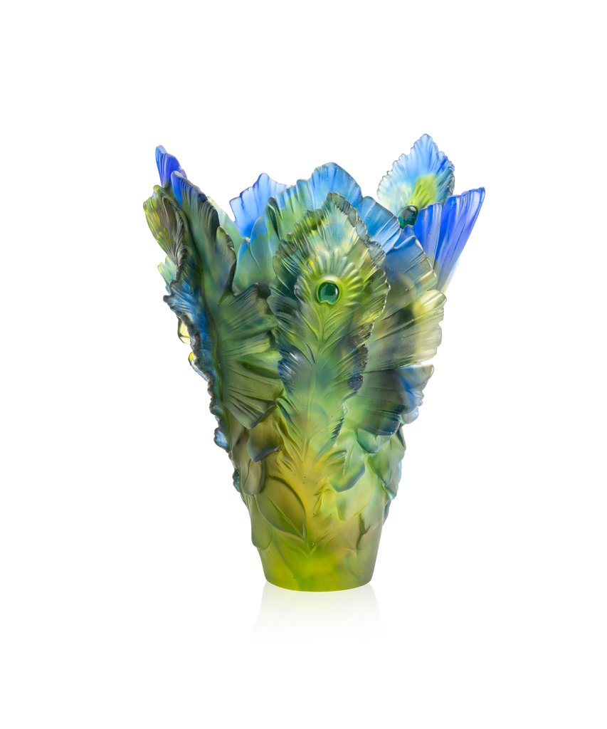 FLEUR DE PAON EXOTIC LARGE VASE