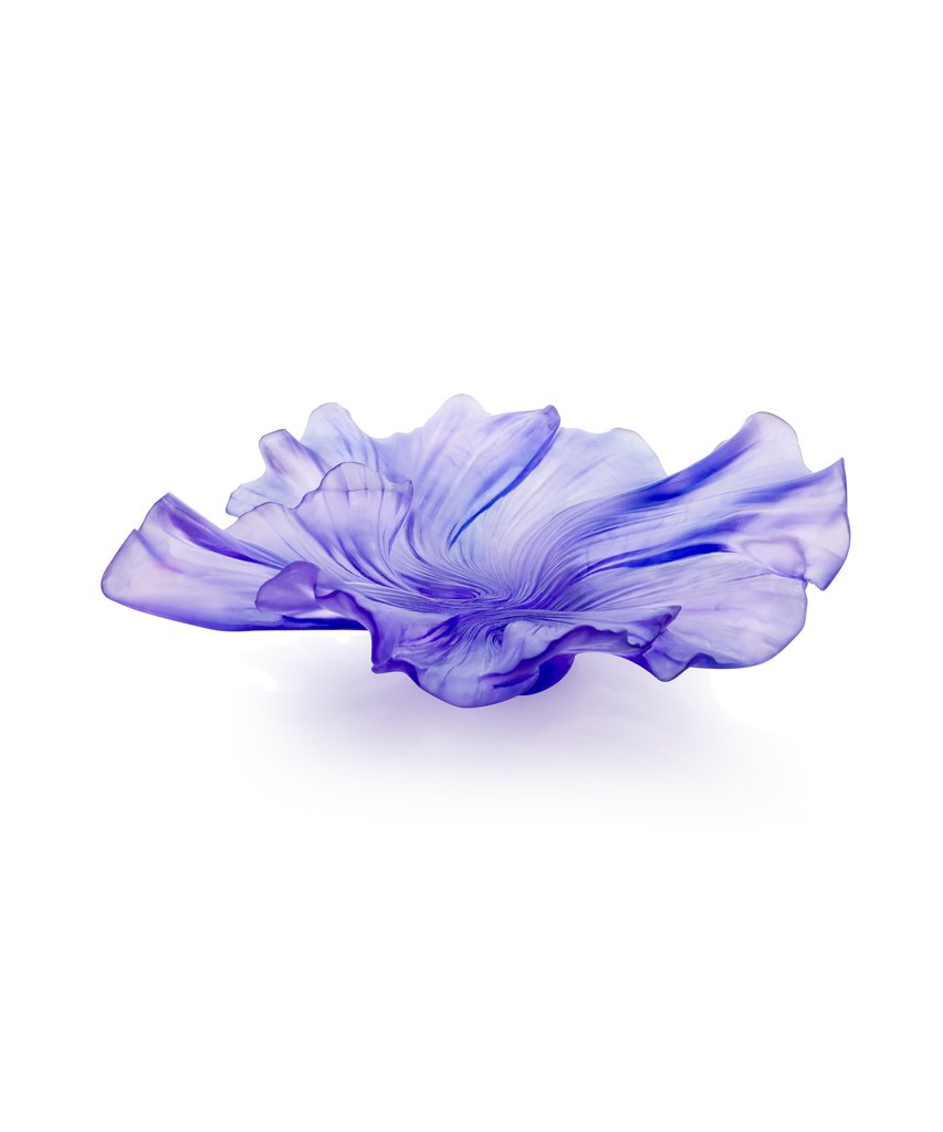 MEDIUM LILAC DRAPED BOWL