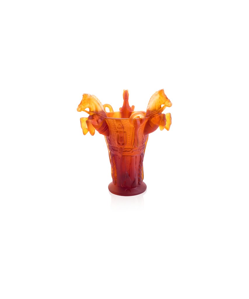 EQUESTRE SMALL VASE EX.225