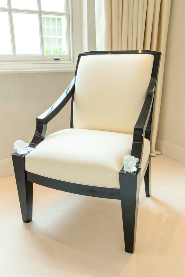 LQM ARMCHAIR PANTHERE BLACK