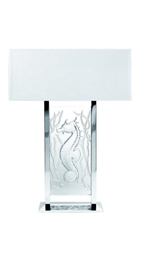 POSEIDON RECT LAMPSHADE CREAM/SILV