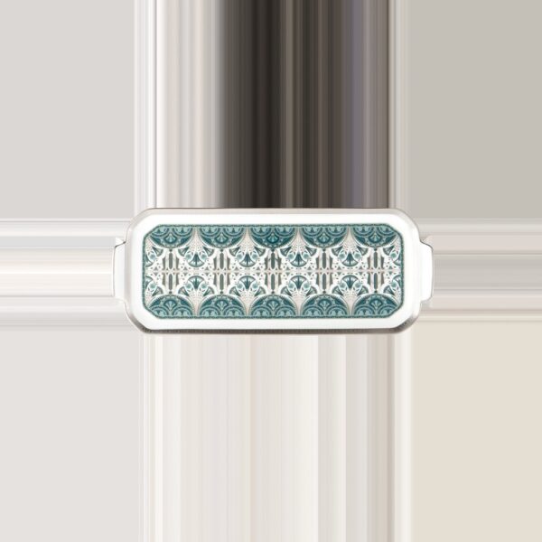 Reves Du Nil — Rectangular Cake Platter — Vert — Platinum