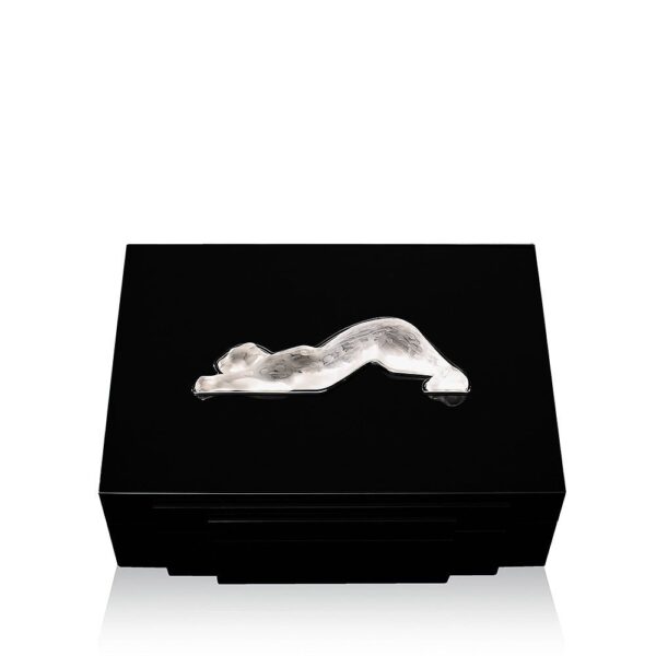 LQM CIGAR BOX PANTHER BLACK