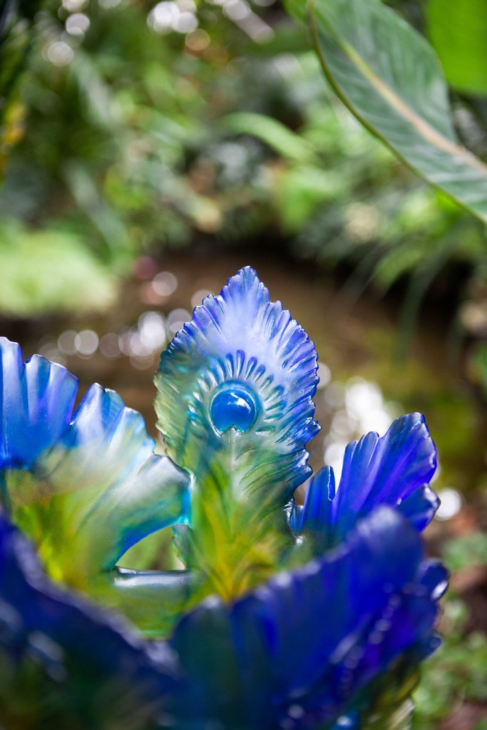 FLEUR DE PAON EXOTIC LARGE VASE - Image 2