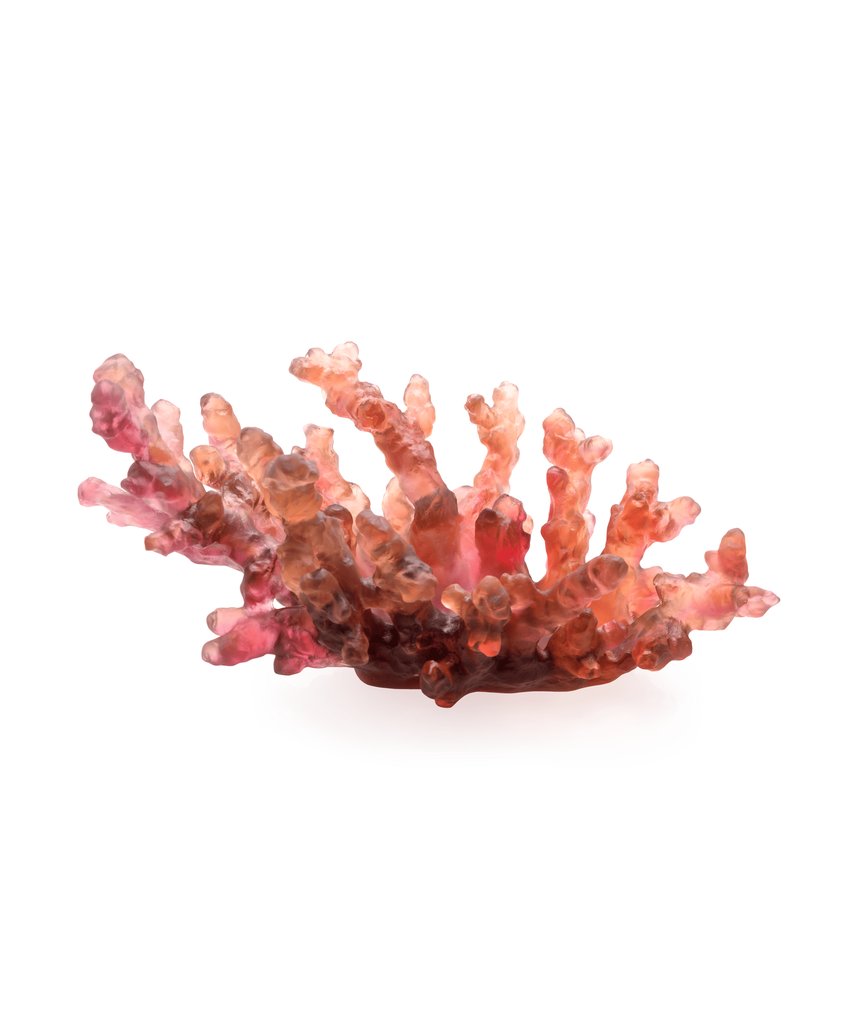 Medium Amber Red Bowl