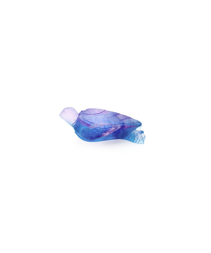 Medium Blue Pink Sea Turtle