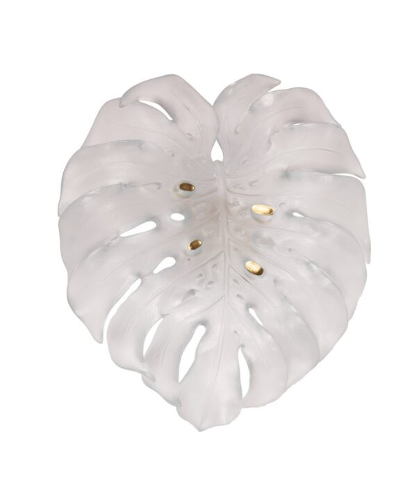 Large White Wall Leaf