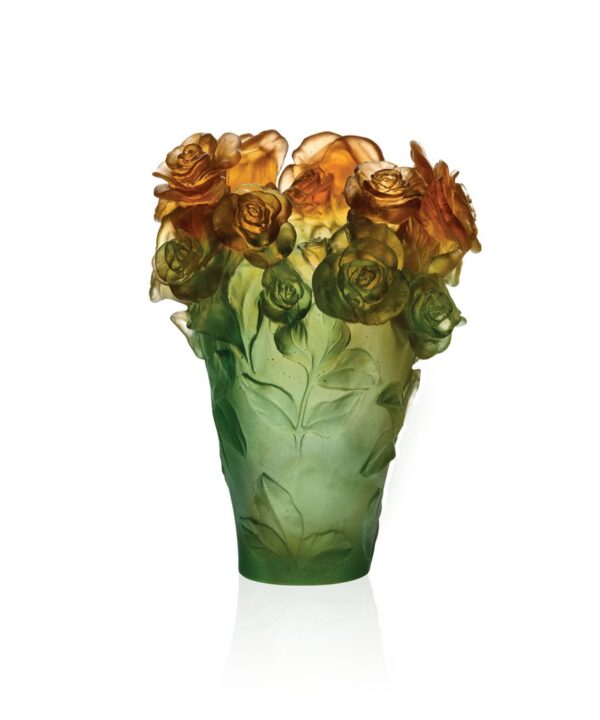 Green & Orange Vase