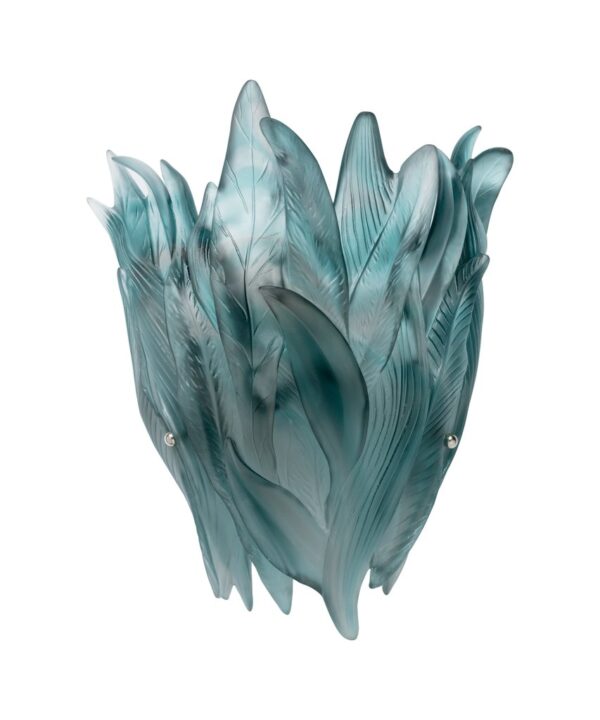 Grey Blue Wall Lamp