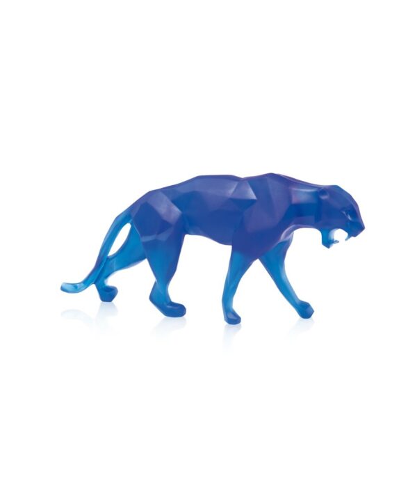 Small Blue Wild Panther - R. Orlinski