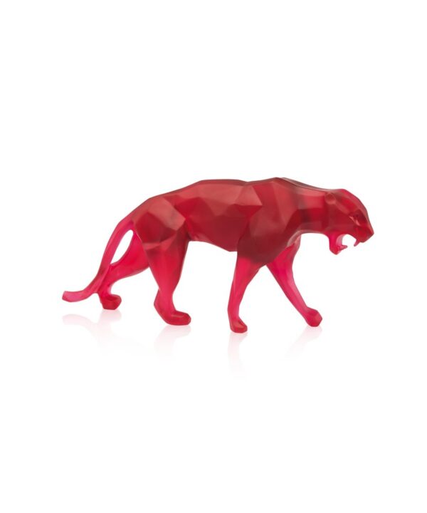 Small Red Wild Panther - R. Orlinski