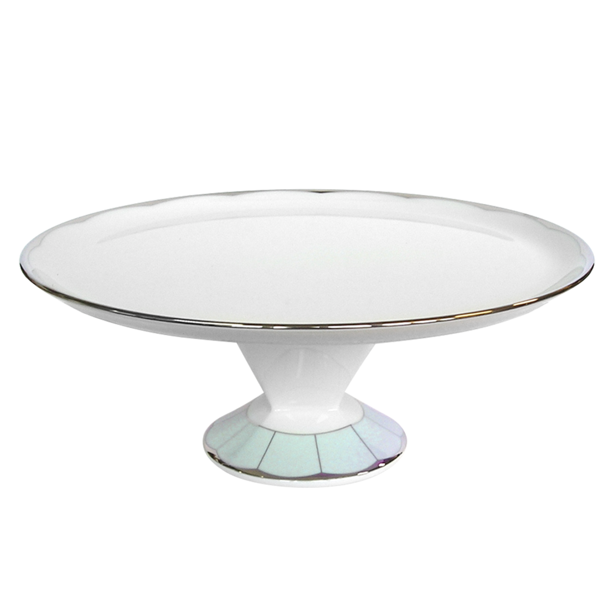 Illusion — Footed Tart Platter