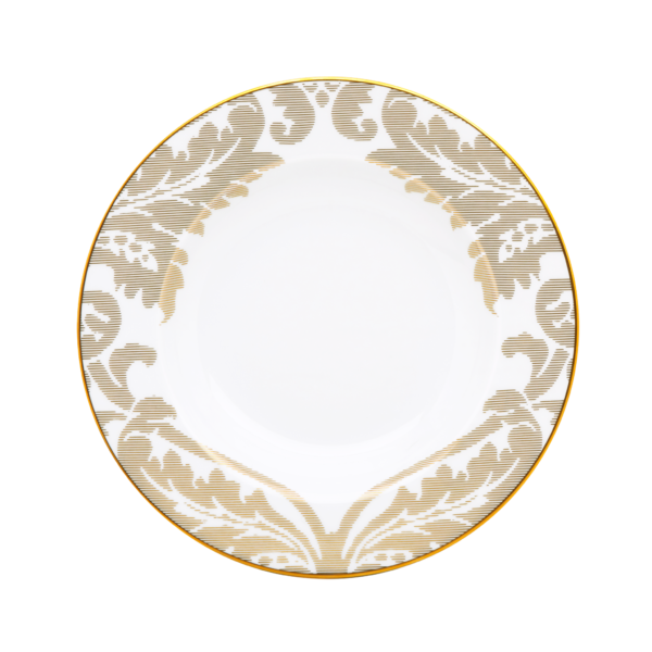 Damasse — Rim Soup Plate
