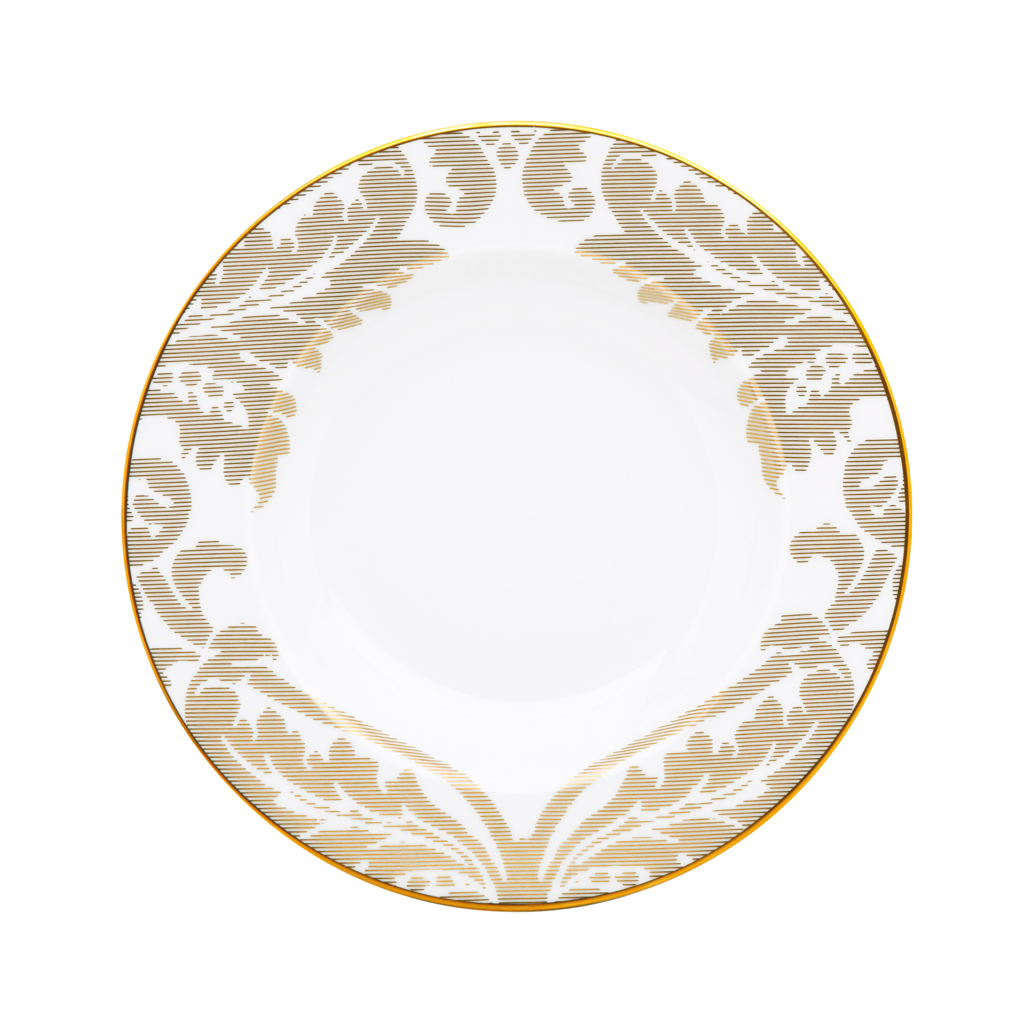 Damasse — Rim Soup Plate