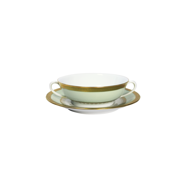 Oasis — Cream Soup Cup And Saucer