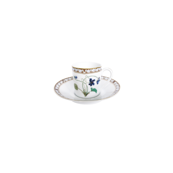 Imperatrice Eugenie — Espresso Cup And Saucer