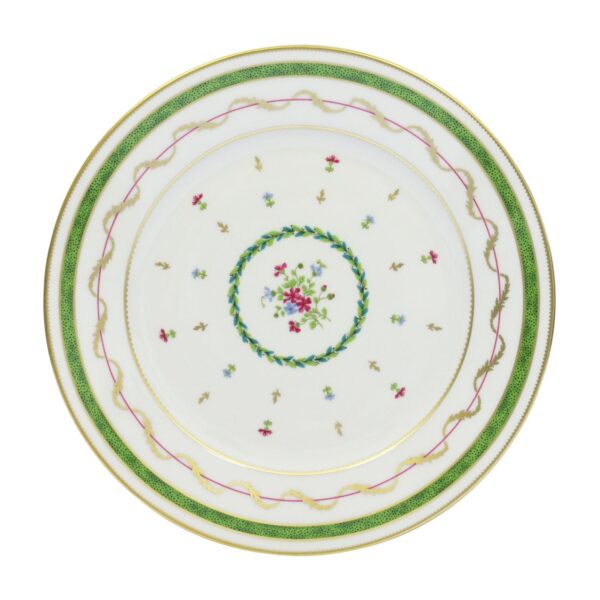 Vieux Paris Vert — Dinner Plate