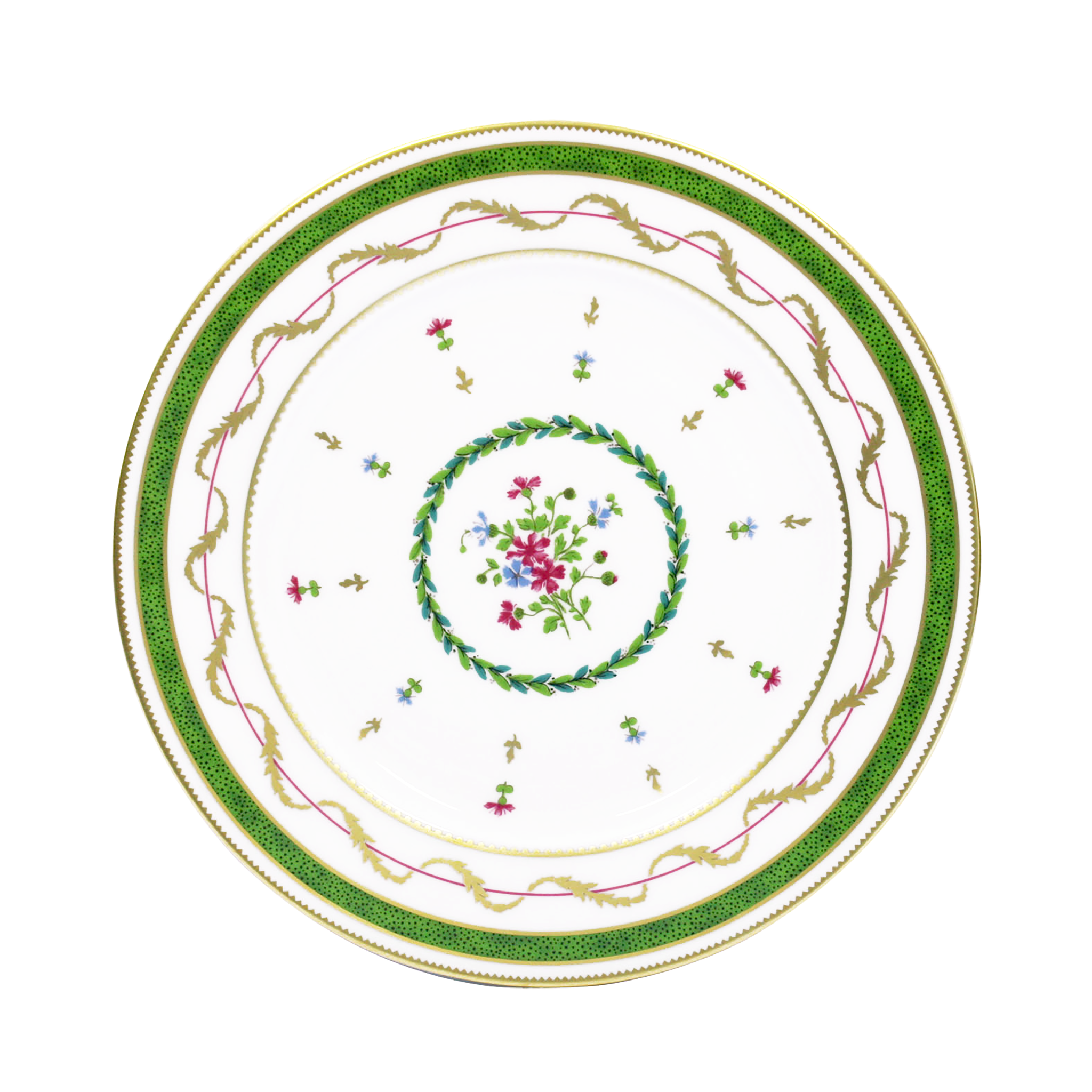 Vieux Paris Vert — Salad Plate