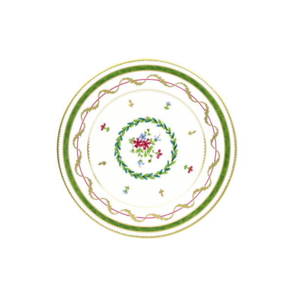 Vieux Paris Vert — Bread And Butter Plate