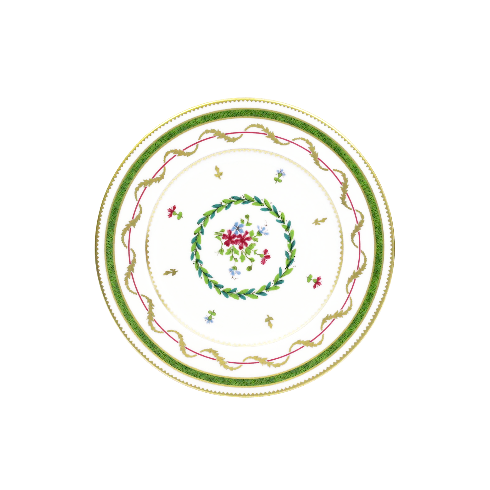 Vieux Paris Vert — Bread And Butter Plate