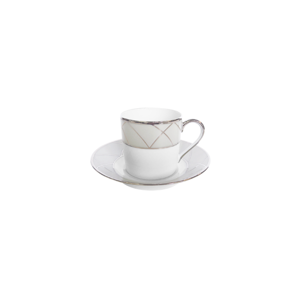 Clair De Lune Arcades — Coffee Cup And Saucer