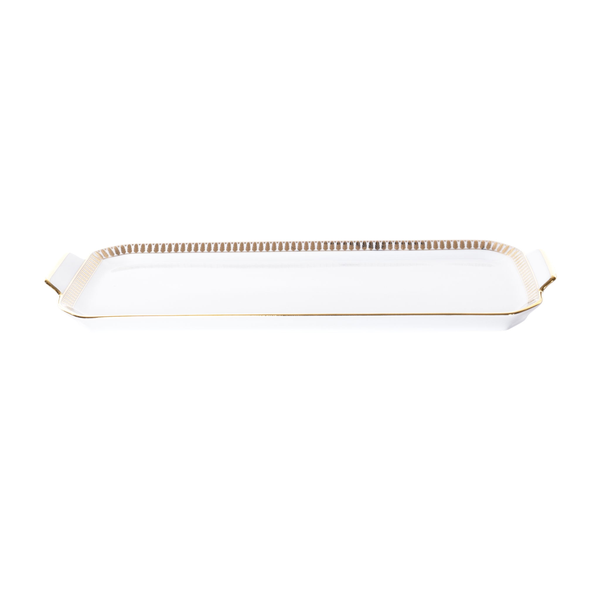 Plumes — Rectangular Cake Platter
