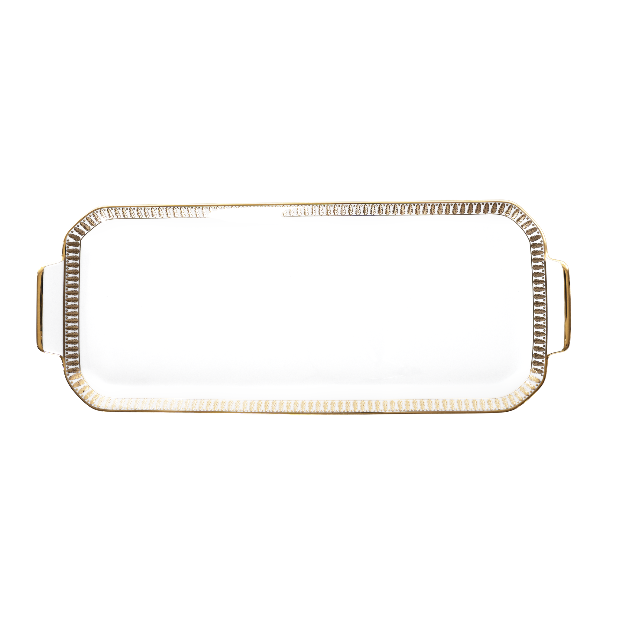 Plumes — Rectangular Cake Platter