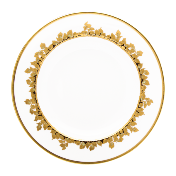 Feuille D Or — Deep Round Dish