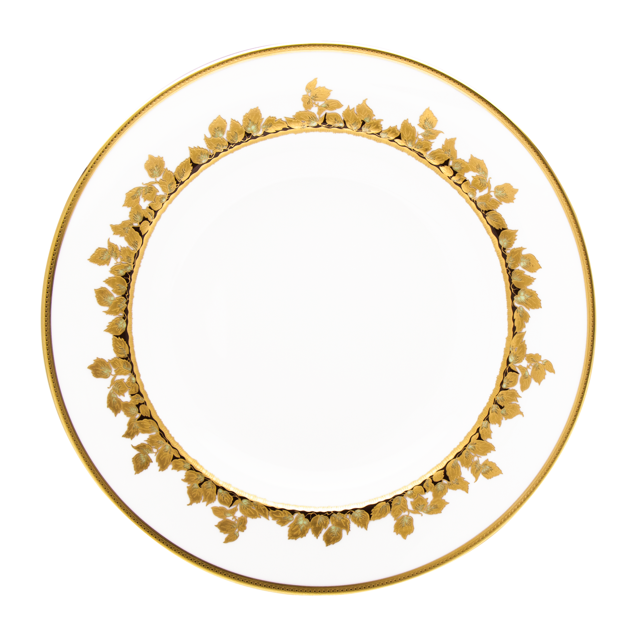 Feuille D Or — Deep Round Dish
